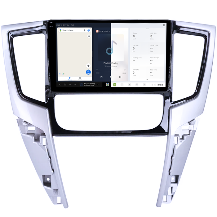 Navigatie dedicata Mitsubishi Triton 2019, DUDU3, 4GB RAM 64GB ROM, Octacore, Platforma 8581, Android, Display QLED 9", DSP, Carplay&AndroidAuto [2]
