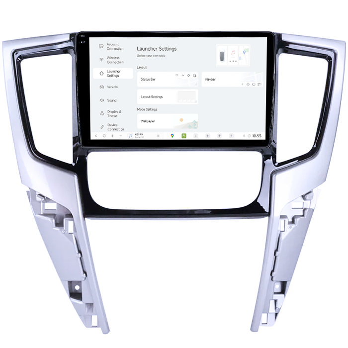 Navigatie dedicata Mitsubishi Triton 2019, DUDU3, 4GB RAM 64GB ROM, Octacore, Platforma 8581, Android, Display QLED 9", DSP, Carplay&AndroidAuto [5]