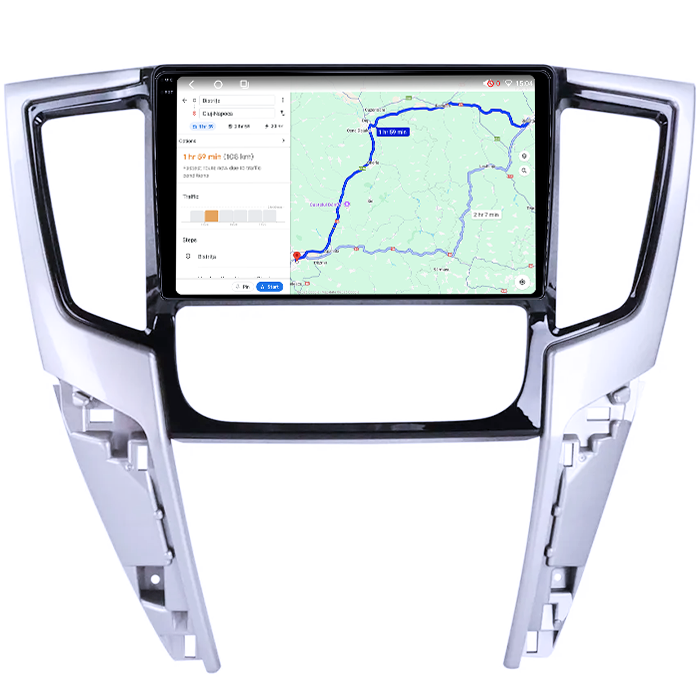 Navigatie dedicata Mitsubishi Triton 2019, 4GB RAM 64GB ROM, Octacore, Android 14, Display QLED 1K 9", Carplay&Android Auto, SIM 4G, Ventilator Activ [4]