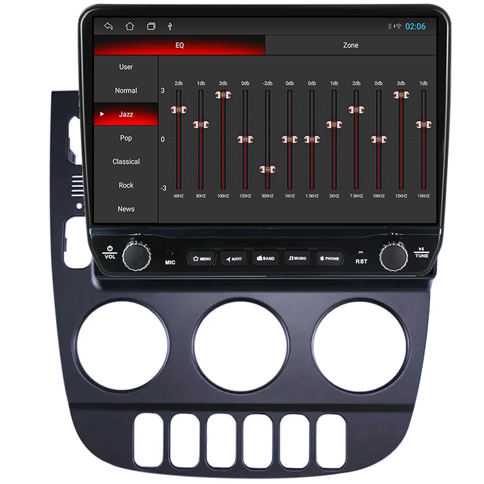 Navigatie dedicata ML 350 (W163) 2001-2005(AB) Tesla cu butoane rotative model 2024, 4GB RAM 64GB ROM, Procesor Quadcore, Android 14, Display QLED 10", DSP, Carplay&Android Auto [2]