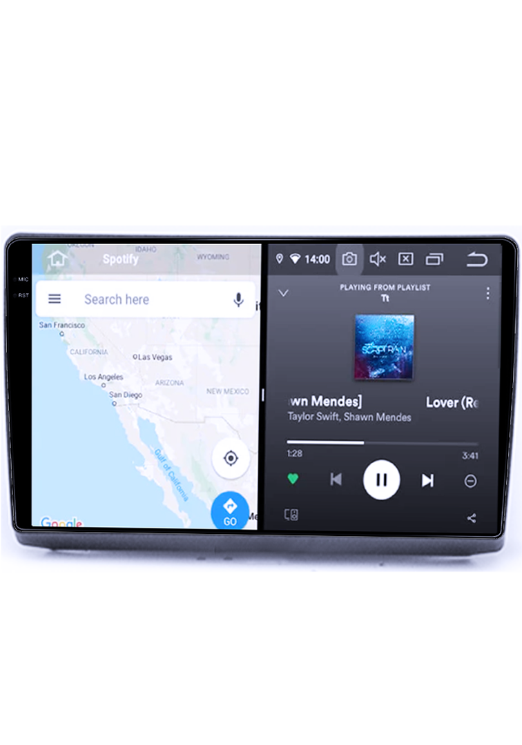 Navigatie dedicata Movano, 4GB RAM 64GB ROM, Octacore, Android 13, Display QLED 9", DSP, Carplay&Android Auto, SIM 4G, Ventilator Activ [4]