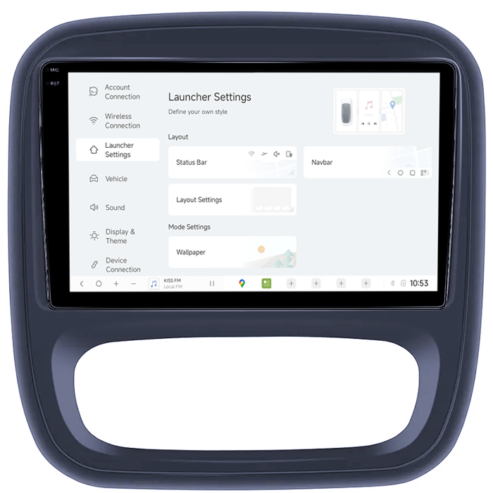Navigatie dedicata Opel Vivaro B 2014-2018, DUDU3, 4GB RAM 64GB ROM, Octacore, Platforma 8581, Android, Display QLED 9", DSP, Carplay&AndroidAuto [5]