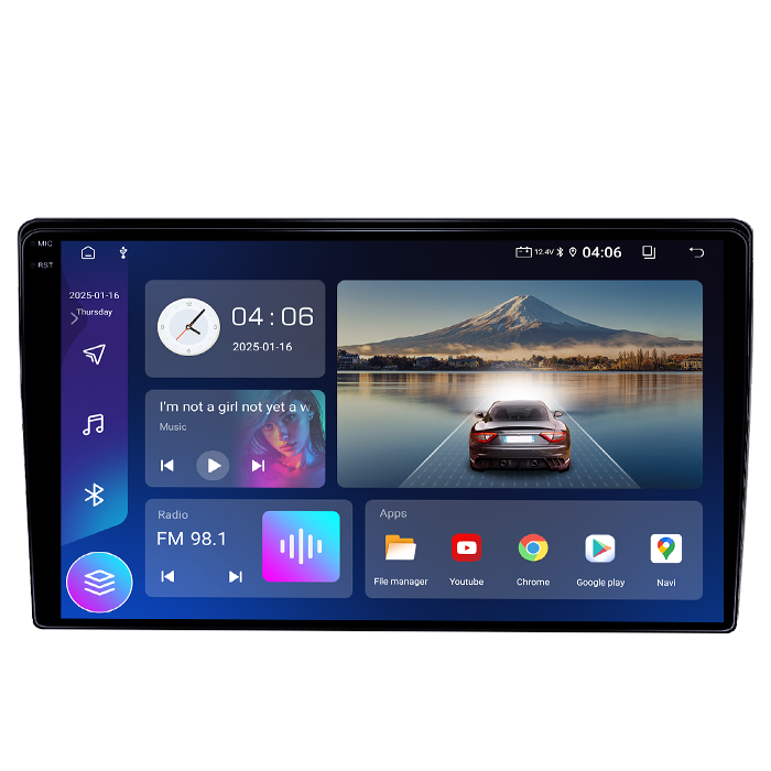 Navigatie dedicata Zafira B, Vectra C, Astra H, Meriva, Corsa D, Antara, 12GB RAM 256GB ROM, Android 14, Rezolutie 2K, Display QLED, 9", DSP, Carplay, Android Auto, Internet, Youtube, Waze, Wi Fi, USB [2]