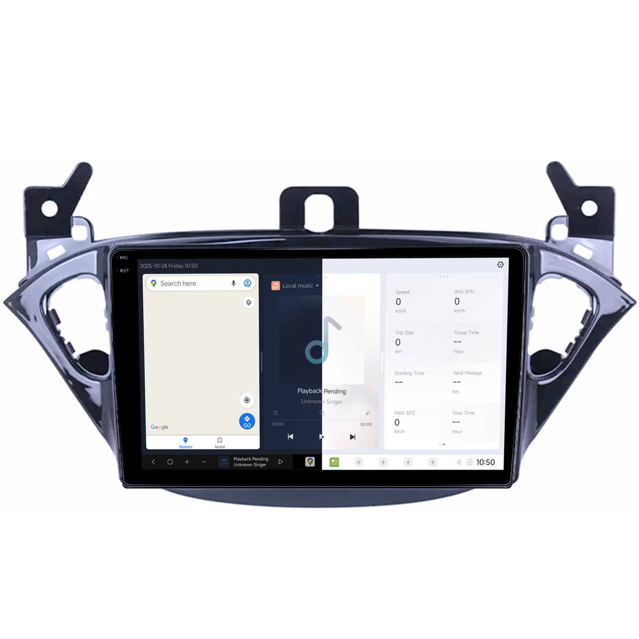 Navigatie dedicata Opel Corsa 2014-2019, DUDU3, 4GB RAM 64GB ROM, Octacore, Platforma 8581, Android, Display QLED 9", DSP, Carplay&AndroidAuto [2]