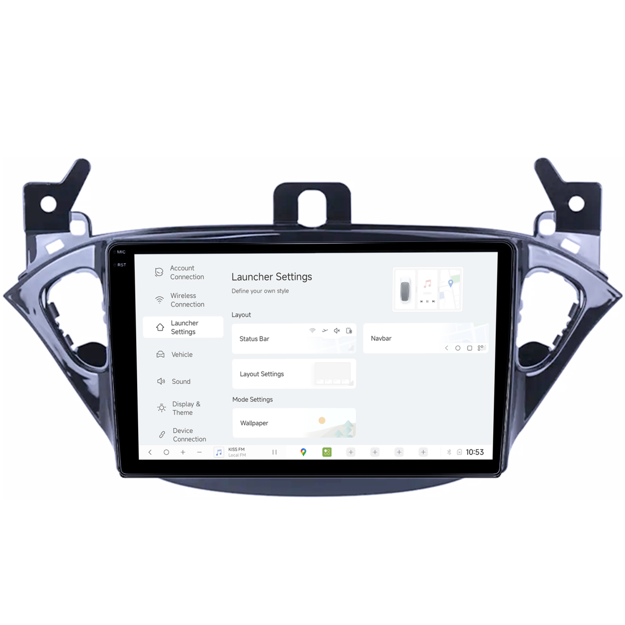 Navigatie dedicata Opel Corsa 2014-2019, DUDU3, 4GB RAM 64GB ROM, Octacore, Platforma 8581, Android, Display QLED 9", DSP, Carplay&AndroidAuto [5]