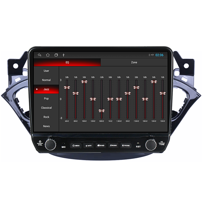 Navigatie dedicata Opel Corsa 2014-2019 Tesla cu butoane rotative model 2024, 4GB RAM 64GB ROM, Procesor Quadcore, Android 14, Display QLED 10", DSP, Carplay&Android Auto [2]