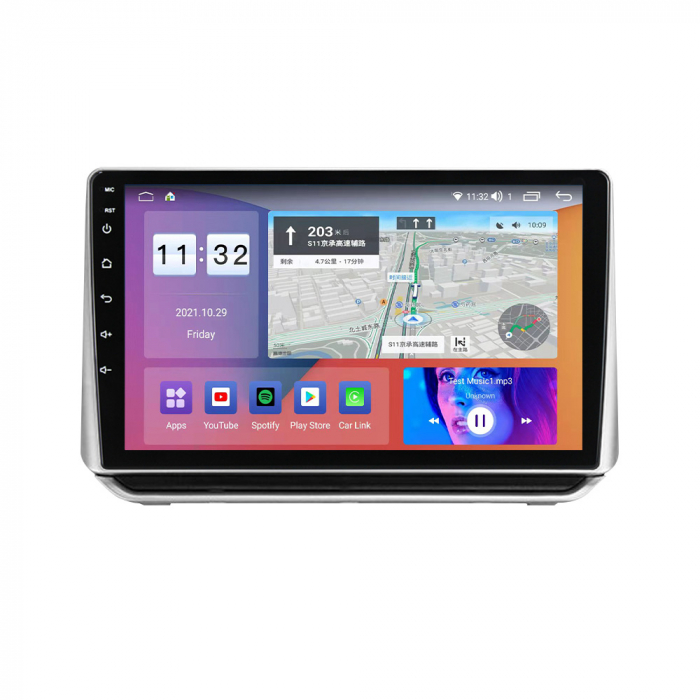 Navigatie dedicata Nissan Altima 2018-2020, 4 GB RAM 32 ROM, Android 13, Display QLED, 9", DSP, Carplay, Android Auto, Internet, Youtube , Waze , WI-FI , USB , Bluetooth [2]