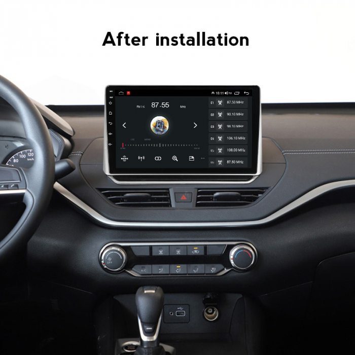 Navigatie dedicata Nissan Altima 2018-2020, 4 GB RAM 32 ROM, Android 13, Display QLED, 9", DSP, Carplay, Android Auto, Internet, Youtube , Waze , WI-FI , USB , Bluetooth [8]