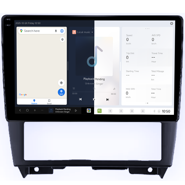 Navigatie dedicata Nissan Cefiro 1994-2000, DUDU3, 4GB RAM 64GB ROM, Octacore, Platforma 8581, Android, Display QLED 9", DSP, Carplay&AndroidAuto [2]