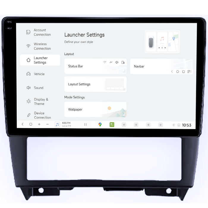 Navigatie dedicata Nissan Cefiro 1994-2000, DUDU3, 4GB RAM 64GB ROM, Octacore, Platforma 8581, Android, Display QLED 9", DSP, Carplay&AndroidAuto [5]