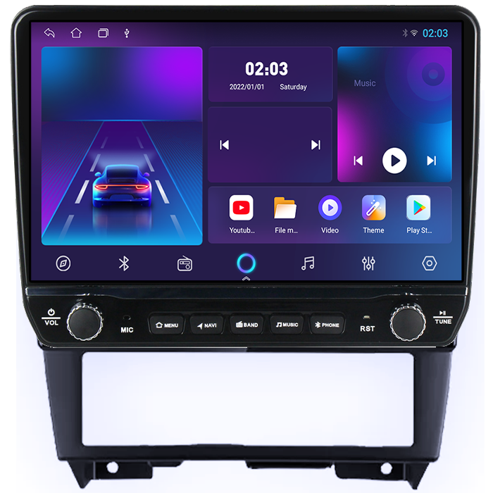 Navigatie dedicata Nissan Cefiro 1994-2000 Tesla cu butoane rotative model 2024, 4GB RAM 64GB ROM, Procesor Quadcore, Android 14, Display QLED 10", DSP, Carplay&Android Auto [6]