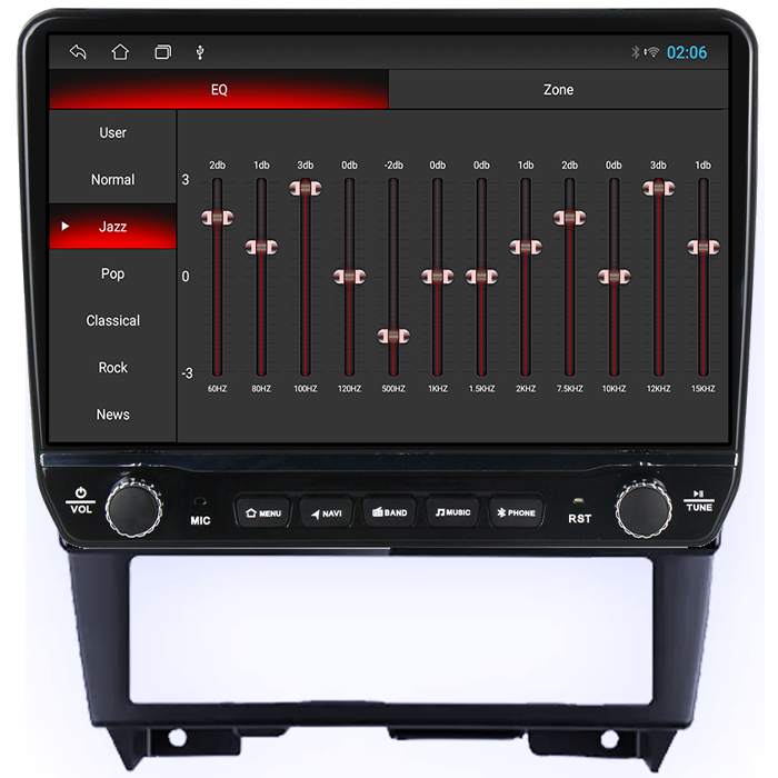 Navigatie dedicata Nissan Cefiro 1994-2000 Tesla cu butoane rotative model 2024, 4GB RAM 64GB ROM, Procesor Quadcore, Android 14, Display QLED 10", DSP, Carplay&Android Auto [2]