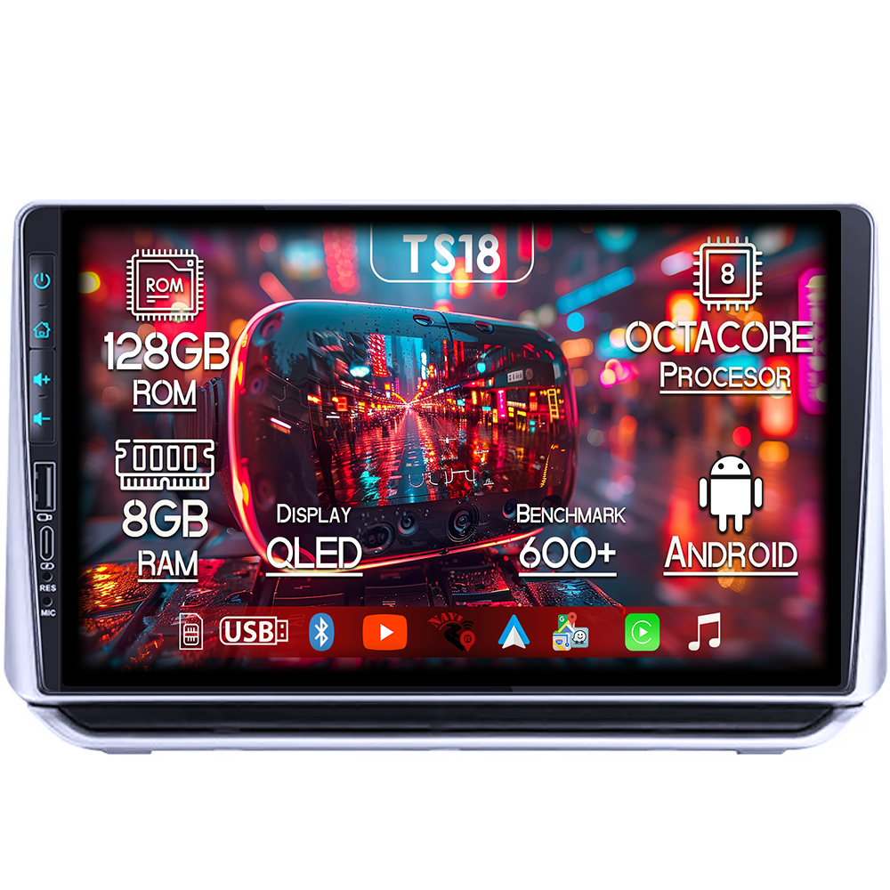 Navigatie dedicata Nissan Altima 2018-2020, USB&Butoane fizice frontale, Platforma TS18, 9 Inch, 8GB RAM 128GB ROM, Octacore, Android 14, Android Auto&Carplay [1]