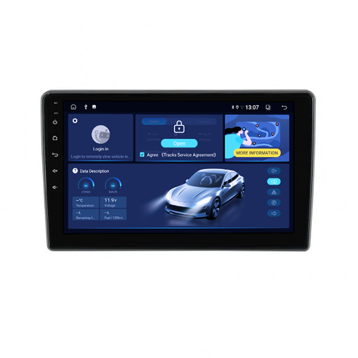 Navigatie dedicata Ford Custom 2013-2022, 4GB RAM 64GB ROM, Octacore, Android 14, Display QLED 9", DSP, Carplay&Android Auto, SIM 4G, Ventilator Activ [2]