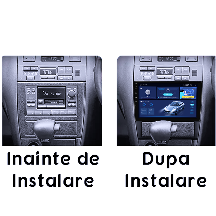 Navigatie dedicata Nissan Cefiro 1994-2000, 4GB RAM 64GB ROM, Quadcore, Android 14, Display QLED 1K, 9", DSP, Carplay&Android Auto, Suport camere AHD [2]