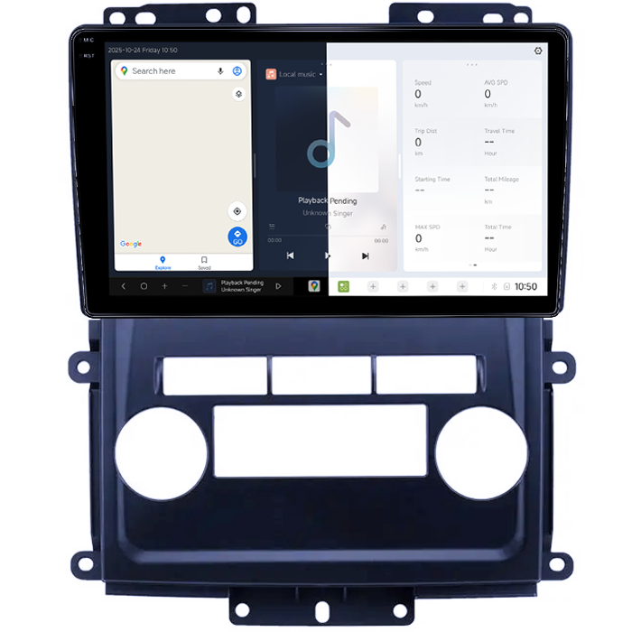 Navigatie dedicata Nissan Frontier 2009-2012, DUDU3, 4GB RAM 64GB ROM, Octacore, Platforma 8581, Android, Display QLED 9", DSP, Carplay&AndroidAuto [2]