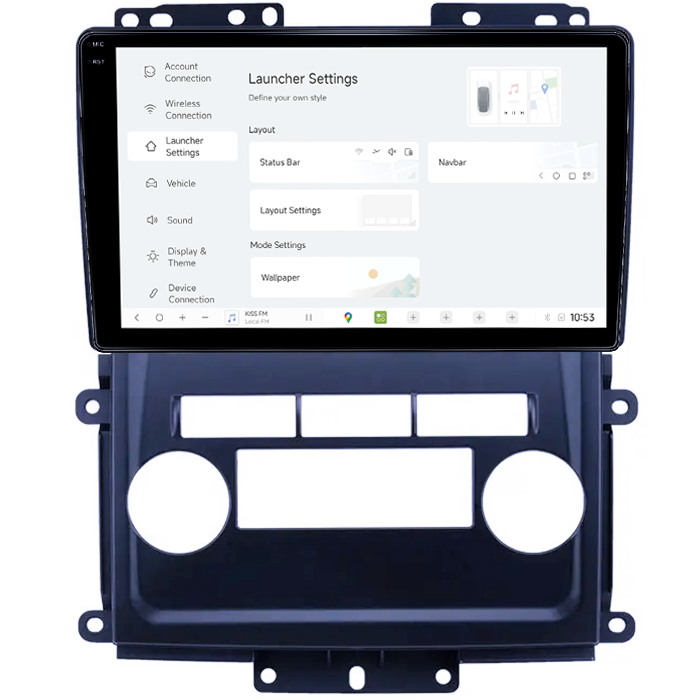 Navigatie dedicata Nissan Frontier 2009-2012, DUDU3, 4GB RAM 64GB ROM, Octacore, Platforma 8581, Android, Display QLED 9", DSP, Carplay&AndroidAuto [5]