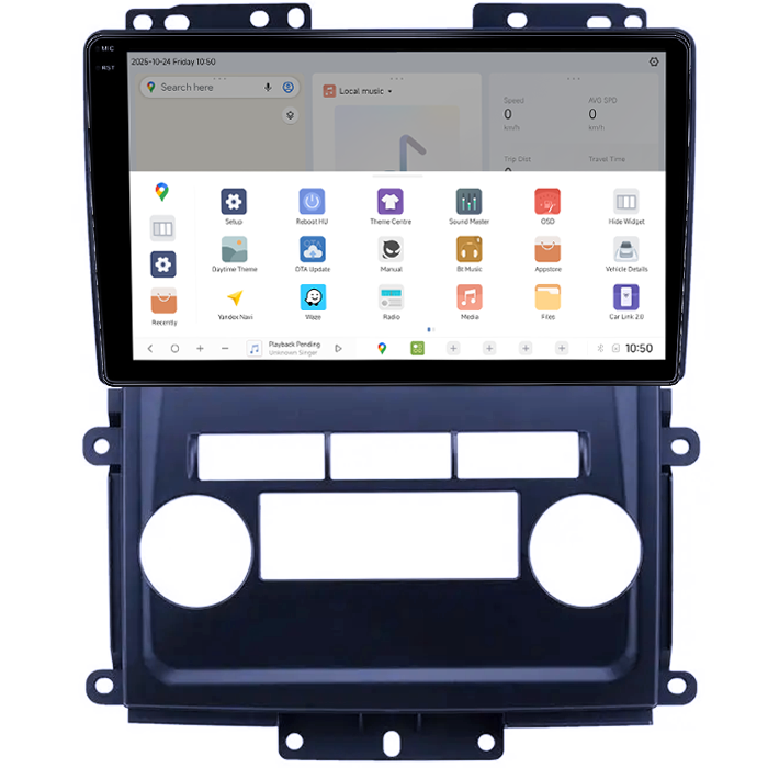 Navigatie dedicata Nissan Frontier 2009-2012, DUDU3, 4GB RAM 64GB ROM, Octacore, Platforma 8581, Android, Display QLED 9", DSP, Carplay&AndroidAuto [3]