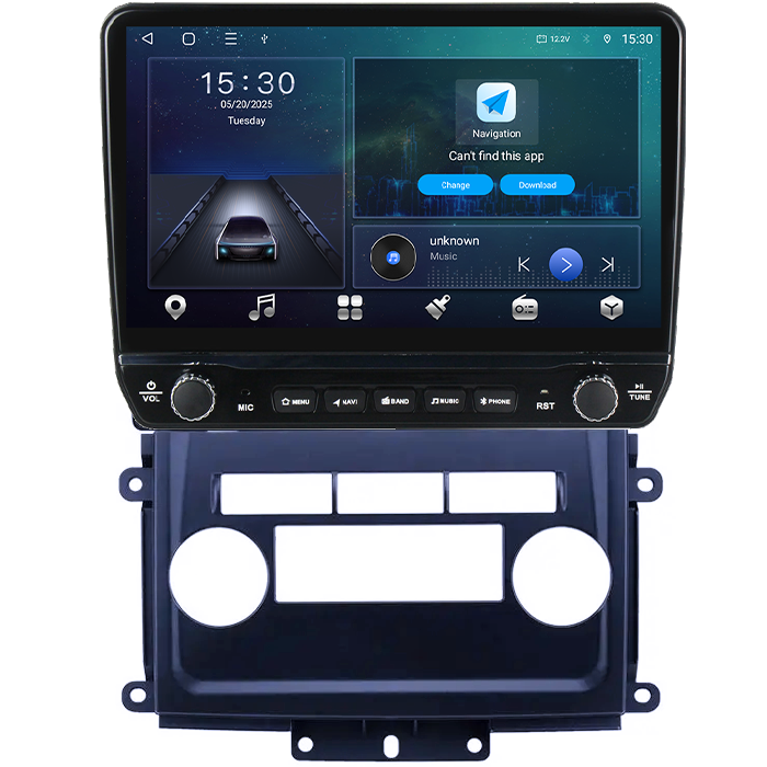 Navigatie dedicata Nissan Frontier 2009-2012 Tesla cu butoane rotative model 2024, 4GB RAM 64GB ROM, Procesor Quadcore, Android 14, Display QLED 10", DSP, Carplay&Android Auto [7]