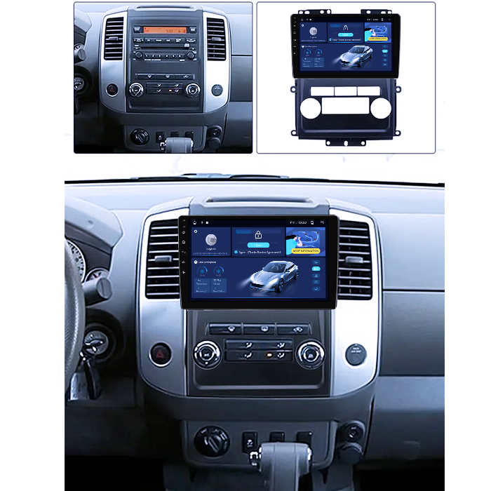 Navigatie dedicata Nissan Frontier 2009-2012, 4GB RAM 64GB ROM, Quad Core, Display 9" QLED 1K, Carplay, Android 14, Bluetooth, Magazin Play, Suport Camere AHD [5]