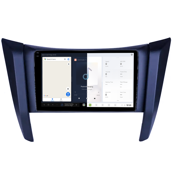 Navigatie dedicata Nissan Navara NP300 Frontier 2017, DUDU3, 4GB RAM 64GB ROM, Octacore, Platforma 8581, Android, Display QLED 9", DSP, Carplay&AndroidAuto [2]
