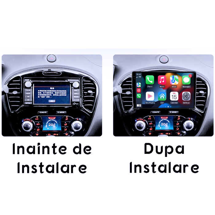 Navigatie dedicata Nissan Juke 2010-2014, 4GB RAM 64GB ROM, Procesor Qualcomm Octacore, Android 14, Rezolutie 2K, Display QLED 9", DSP, Carplay&Android Auto, SIM 4G [6]
