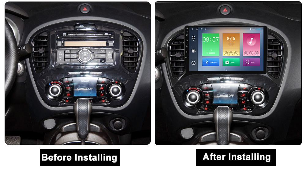 Navigatie dedicata Nissan Juke 2010-2014, 8GB RAM 128GB ROM, Octacore, Platforma TS18, Android 13, Display QLED 9”, Suporta camera 360º, DSP, Carplay&Android Auto, SIM 4G, Ventilator Activ [2]