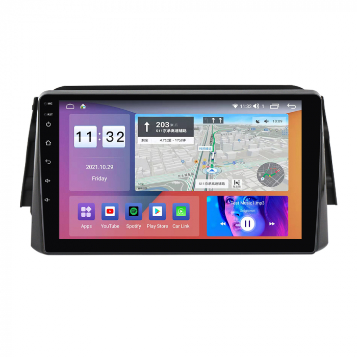 Navigatie dedicata Nissan Kicks 2016-2017, 4GB RAM 64GB ROM, Octacore, Android 13, Display QLED 9", DSP, Carplay, Android Auto, Internet, Youtube, Waze, WIFI, Bluetooth [2]