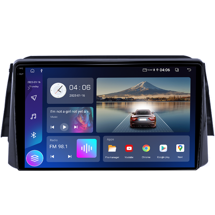 Navigatie dedicata Nissan Kicks 2016-2017, 4GB RAM 64GB ROM, Quad Core, Display 9" QLED 1K, Carplay, Android 14, Bluetooth, Magazin Play, Suport Camere AHD [2]