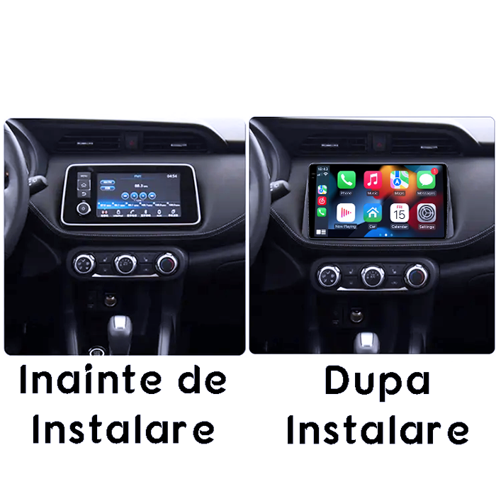 Navigatie dedicata Nissan Kicks 2016-2017, 8GB RAM 128GB ROM, Octacore, Platforma TS18, Android 14, Display QLED 9", Suporta camera 360", DSP, Carplay&Android Auto, SIM 4G, Ventilator Activ [6]