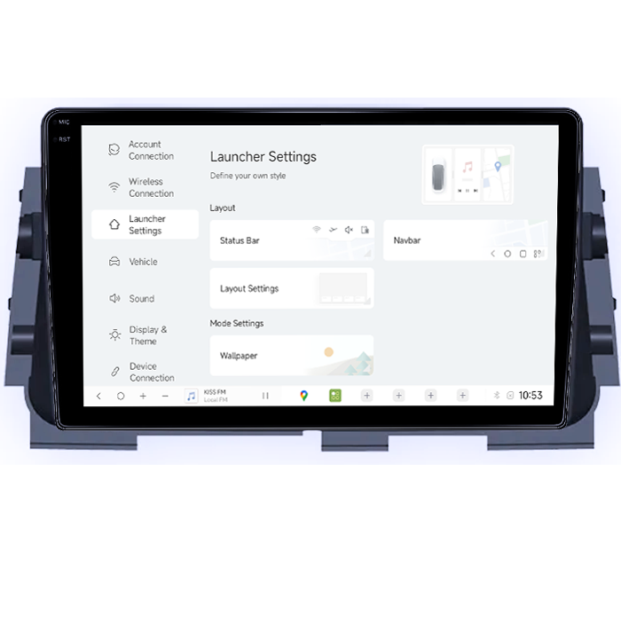 Navigatie dedicata Nissan Kicks Micra P15 2016-2020, DUDU3, 4GB RAM 64GB ROM, Octacore, Platforma 8581, Android, Display QLED 9", DSP, Carplay&AndroidAuto [5]