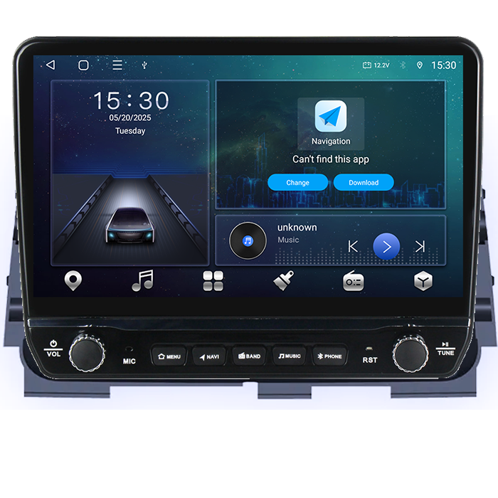 Navigatie dedicata Nissan Kicks Micra P15 2016-2020 Tesla cu butoane rotative model 2024, 4GB RAM 64GB ROM, Procesor Quadcore, Android 14, Display QLED 10", DSP, Carplay&Android Auto [7]