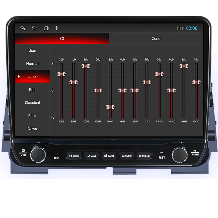 Navigatie dedicata Nissan Kicks Micra P15 2016-2020 Tesla cu butoane rotative model 2024, 4GB RAM 64GB ROM, Procesor Quadcore, Android 14, Display QLED 10", DSP, Carplay&Android Auto [2]