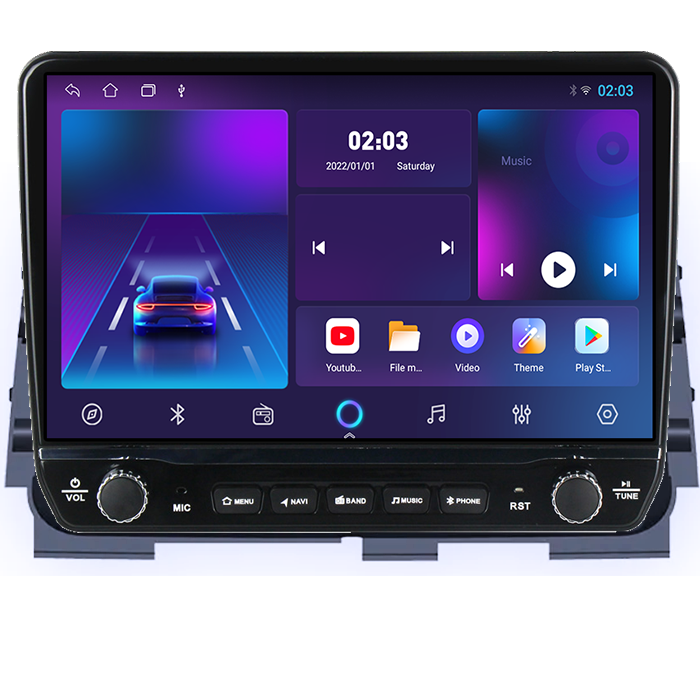 Navigatie dedicata Nissan Kicks Micra P15 2016-2020 Tesla cu butoane rotative model 2024, 4GB RAM 64GB ROM, Procesor Quadcore, Android 14, Display QLED 10", DSP, Carplay&Android Auto [6]