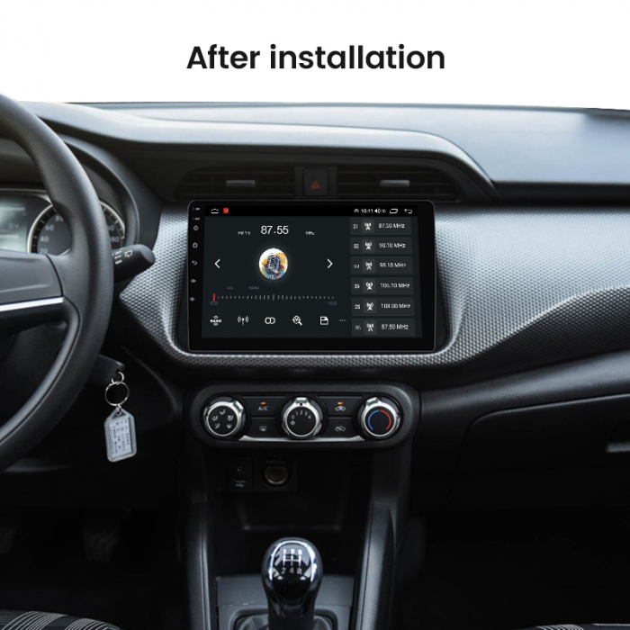 Navigatie dedicata Nissan Kicks Micra P15 2016-2020, 4GB RAM 64GB ROM, Octacore, Android 13, Display QLED 9", DSP, Carplay, Android Auto, Internet, Youtube, Waze, WIFI, Bluetooth [8]