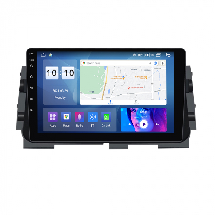Navigatie dedicata Nissan Kicks Micra P15 2016-2020, 4GB RAM 64GB ROM, Octacore, Android 13, Display QLED 9", DSP, Carplay, Android Auto, Internet, Youtube, Waze, WIFI, Bluetooth [3]