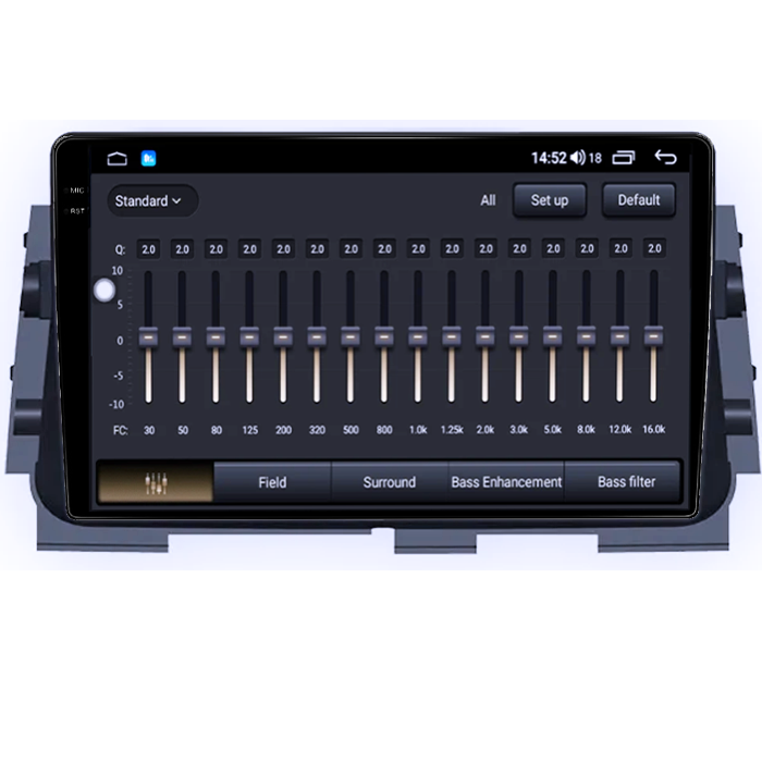 Navigatie dedicata Nissan Kicks Micra P15 2016-2020, 8GB RAM 128GB ROM, Octacore, Platforma TS18, Android 14, Display QLED 9", Suporta camera 360", DSP, Carplay&Android Auto, SIM 4G, Ventilator Act [8]