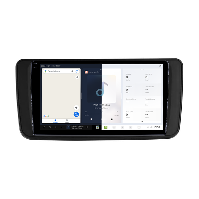 Navigatie dedicata Nissan Leaf 2017-2024, DUDU3, 4GB RAM 64GB ROM, Octacore, Platforma 8581, Android, Display QLED 9", DSP, Carplay&AndroidAuto [2]