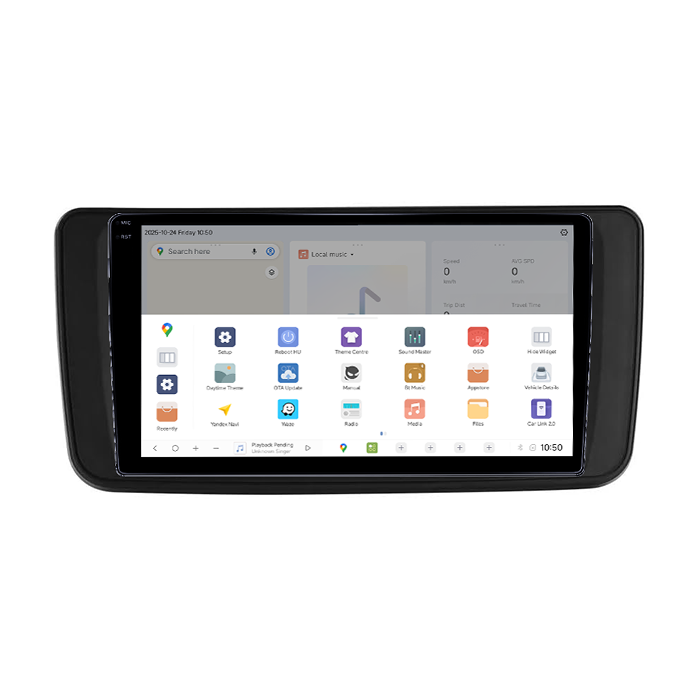 Navigatie dedicata Nissan Leaf 2017-2024, DUDU3, 4GB RAM 64GB ROM, Octacore, Platforma 8581, Android, Display QLED 9", DSP, Carplay&AndroidAuto [3]