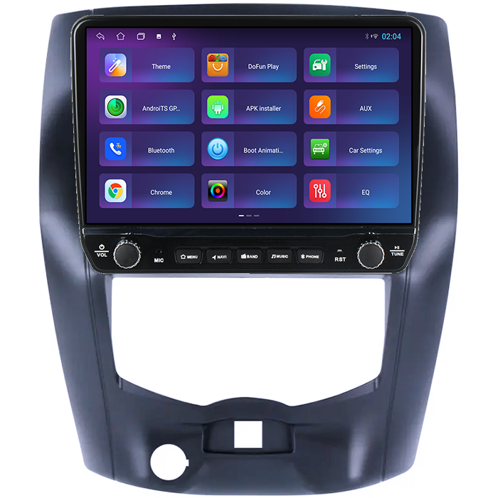 Navigatie dedicata Nissan Livina 2007-2016 Tesla cu butoane rotative model 2024, 4GB RAM 64GB ROM, Procesor Quadcore, Android 14, Display QLED 10", DSP, Carplay&Android Auto [4]