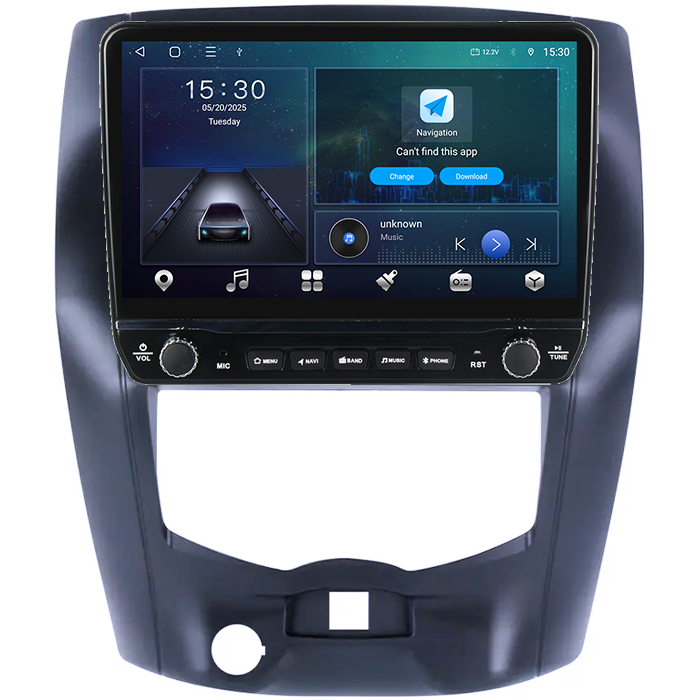 Navigatie dedicata Nissan Livina 2007-2016 Tesla cu butoane rotative model 2024, 4GB RAM 64GB ROM, Procesor Quadcore, Android 14, Display QLED 10", DSP, Carplay&Android Auto [6]