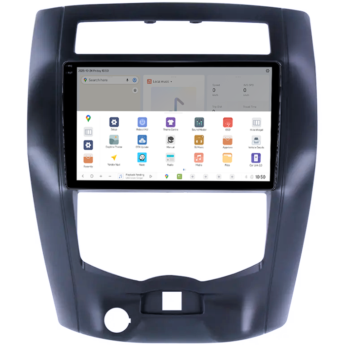 Navigatie dedicata Nissan Livina 2007-2016, DUDU3, 4GB RAM 64GB ROM, Octacore, Platforma 8581, Android, Display QLED 9", DSP, Carplay&AndroidAuto [3]