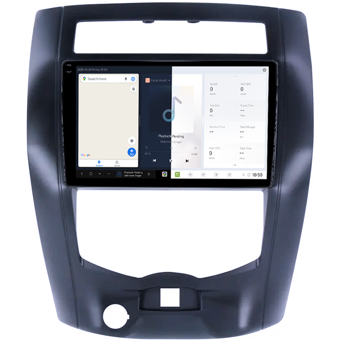 Navigatie dedicata Nissan Livina 2007-2016, DUDU3, 4GB RAM 64GB ROM, Octacore, Platforma 8581, Android, Display QLED 9", DSP, Carplay&AndroidAuto [2]