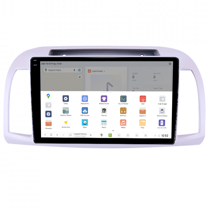 Navigatie dedicata Nissan Micra 2002-2020, DUDU3, 4GB RAM 64GB ROM, Octacore, Platforma 8581, Android, Display QLED 9", DSP, Carplay&AndroidAuto [3]
