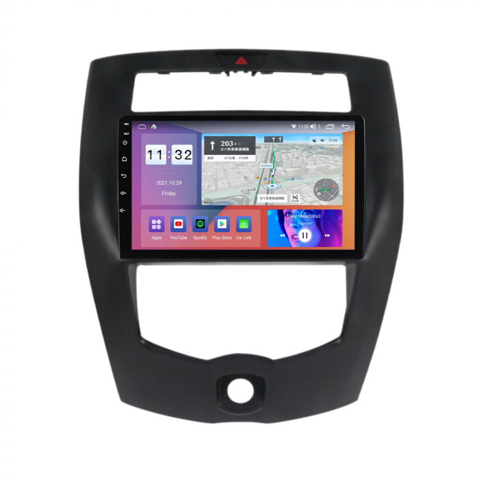 Navigatie dedicata Nissan Livina 2013-2016, 4 GB RAM 32 ROM, Android 13, Display QLED, 9", DSP, Carplay, Android Auto, Internet, Youtube , Waze , WI-FI , USB , Bluetooth [2]