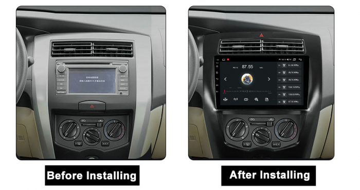 Navigatie dedicata Nissan Livina 2013-2016, 4 GB RAM 32 ROM, Android 13, Display QLED, 9", DSP, Carplay, Android Auto, Internet, Youtube , Waze , WI-FI , USB , Bluetooth [5]