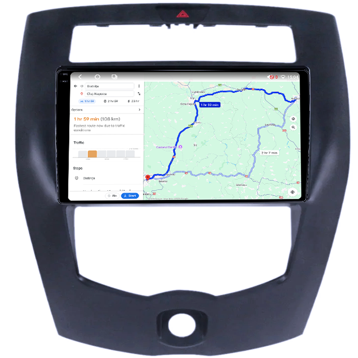 Navigatie dedicata Nissan Livina 2013-2016, 4GB RAM 64GB ROM, Octacore, Android 14, Display QLED 1K 9", Carplay&Android Auto, SIM 4G, Ventilator Activ [4]