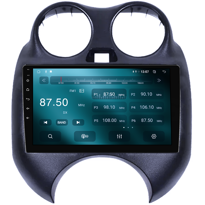 Navigatie dedicata Nissan March 2010-2013 & Micra 2010-2015, 4GB RAM 32GB ROM, Octacore, Android 14, Display QLED 9", DSP, Carplay&Android Auto, SIM 4G, Bluetooth, Ventilator Activ [3]