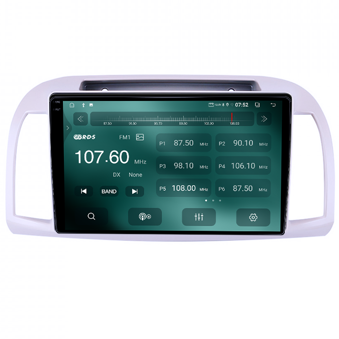 Navigatie dedicata Nissan Micra 2002-2020, 4GB RAM 64GB ROM, Quadcore, Android 14, Display QLED 1K, 9", DSP, Carplay&Android Auto, Suport camere AHD [4]