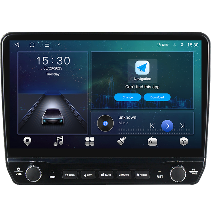 Navigatie dedicata Nissan Murano 2002-2006 Tesla cu butoane rotative model 2024, 4GB RAM 64GB ROM, Procesor Quadcore, Android 14, Display QLED 10", DSP, Carplay&Android Auto [6]